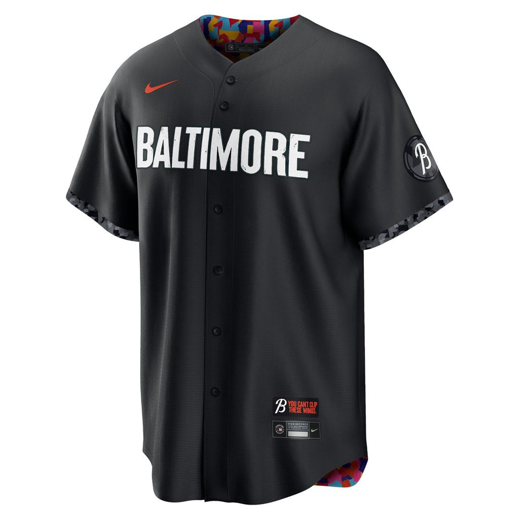 Baltimore Orioles City Connect Replica Jersey - Black