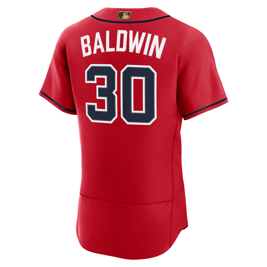 Atlanta Braves Drake Baldwin Awards Authentic Jersey - White