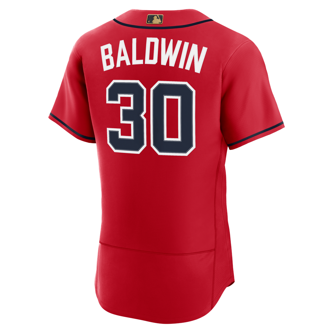 Atlanta Braves Drake Baldwin Awards Authentic Jersey - White