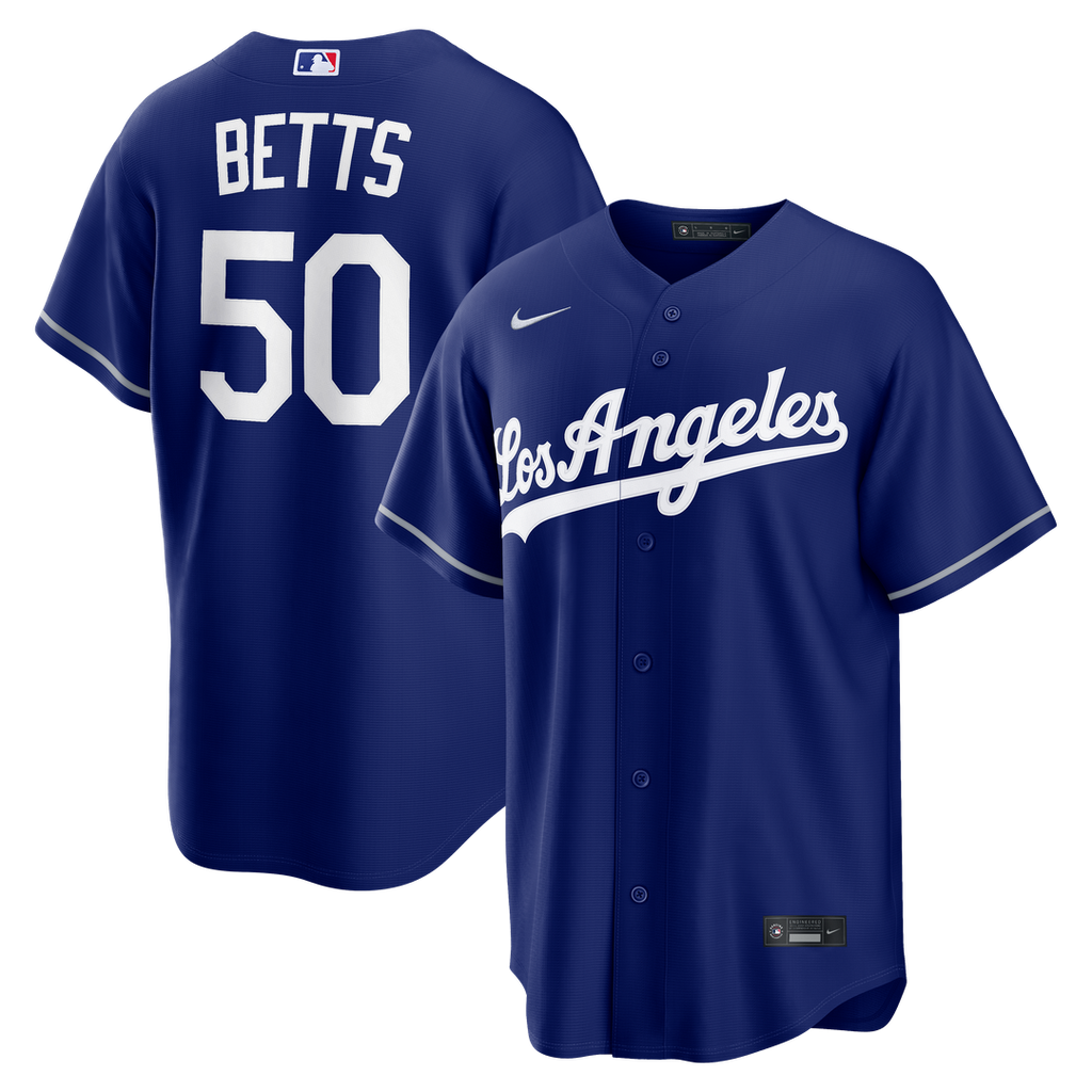 Los Angeles Dodgers Mookie Betts Alternate Replica Jersey - Royal