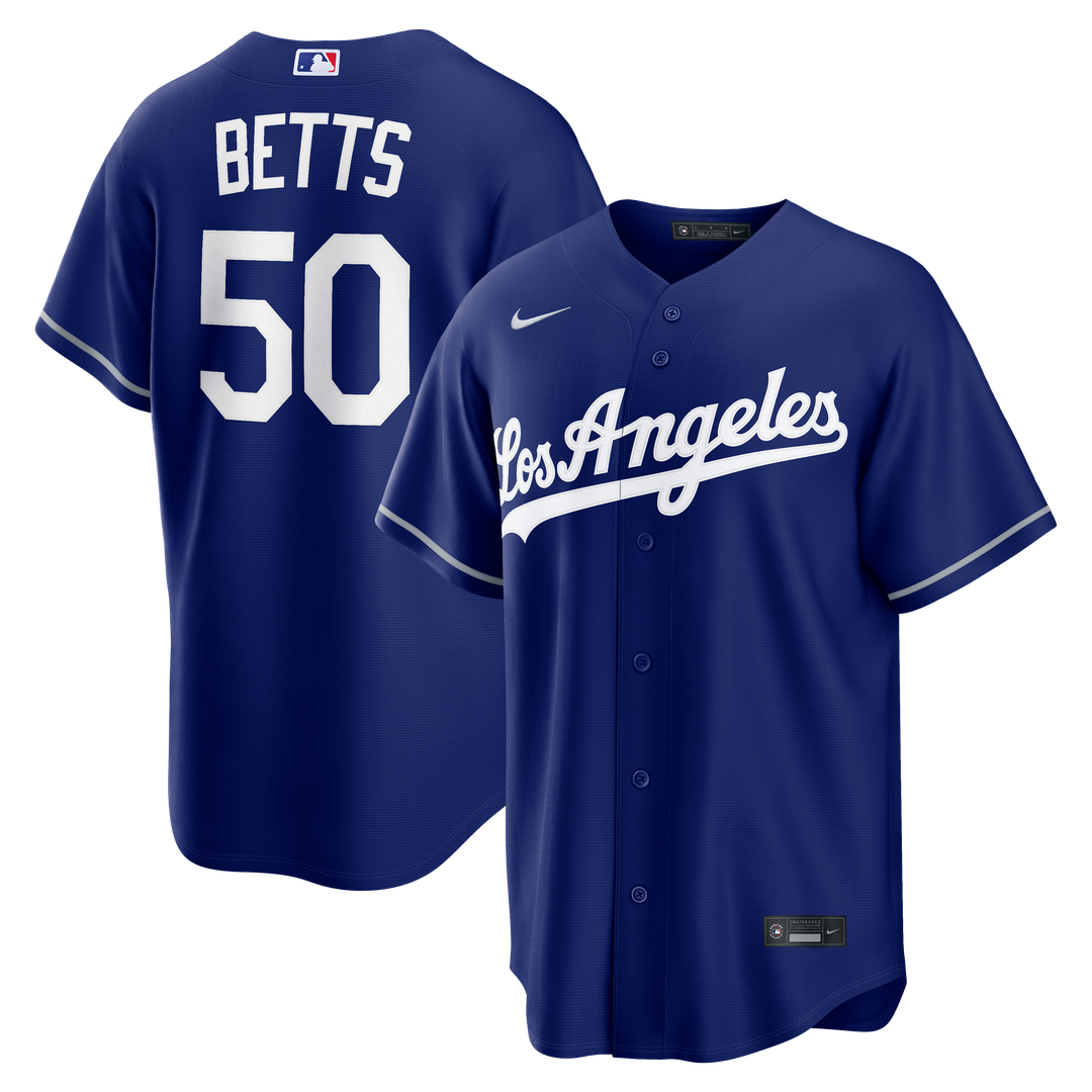 Los Angeles Dodgers Mookie Betts Alternate Replica Jersey - Royal