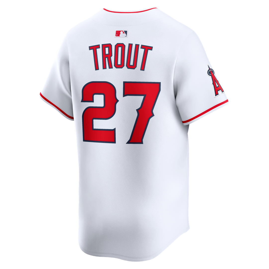 Los Angeles Angels Mike Trout Home Limited Jersey - White