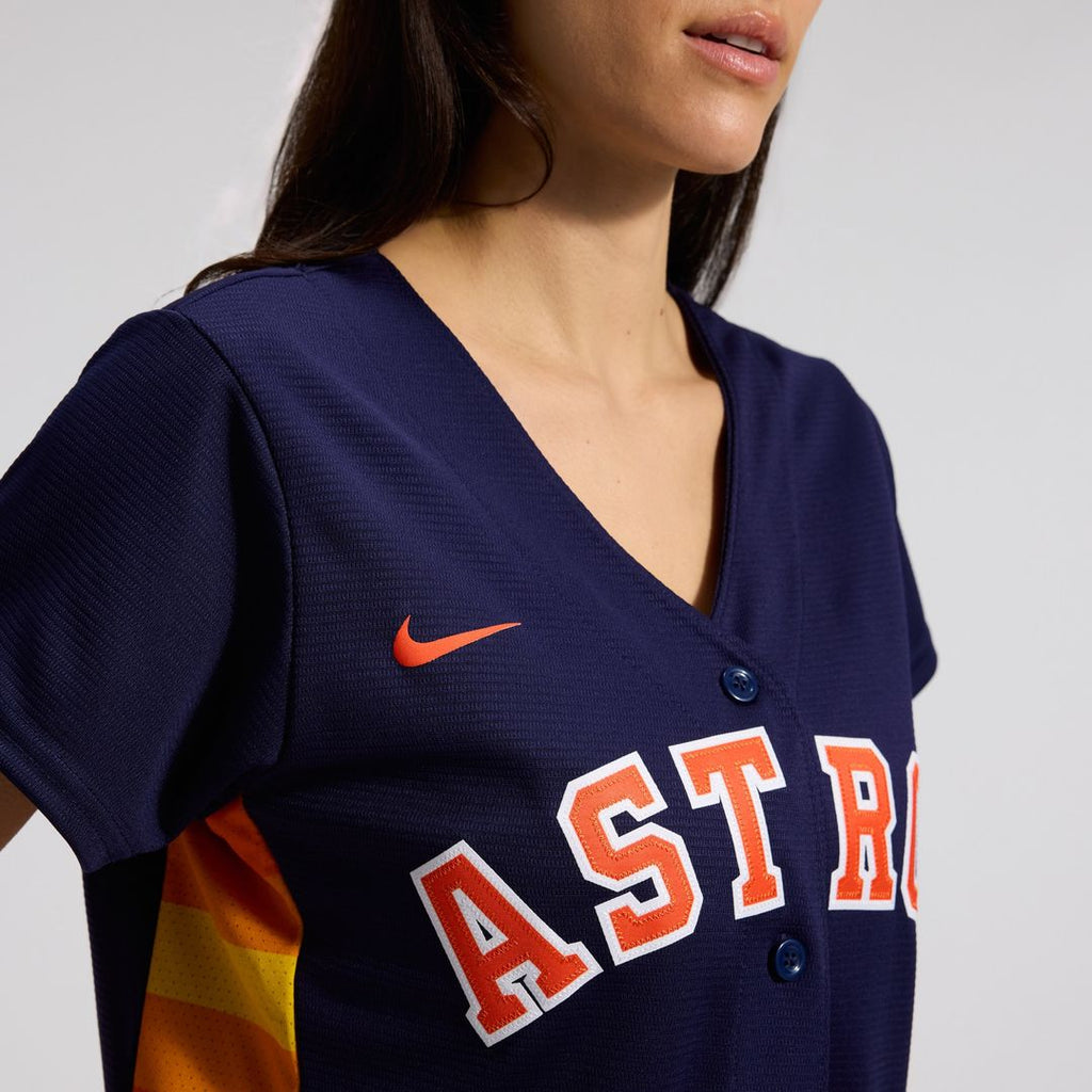 Houston Astros Jose Altuve Women's Alternate Replica Jersey - Navy