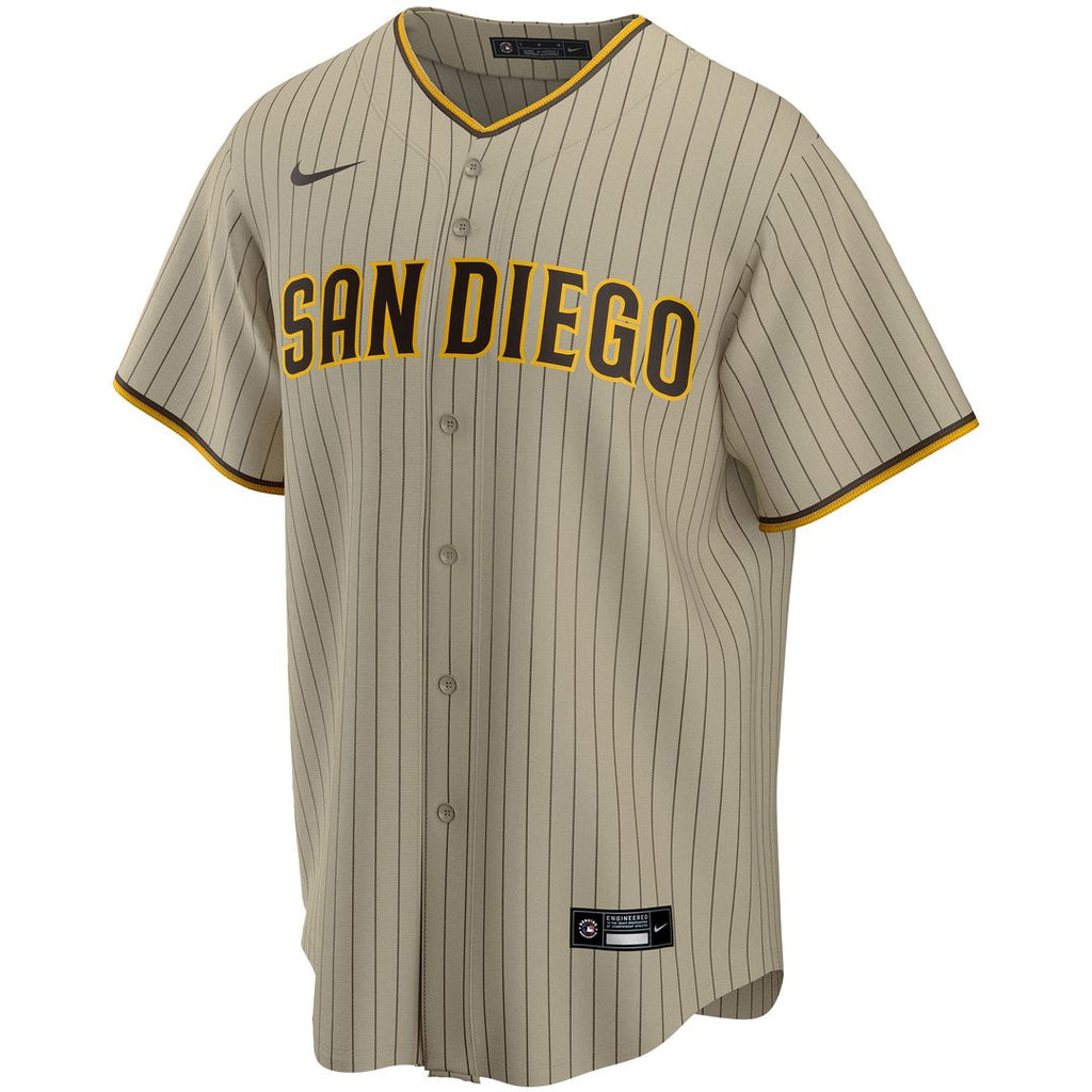 San Diego Padres Fernando Tatis Jr. Alternate Replica Jersey - Tan