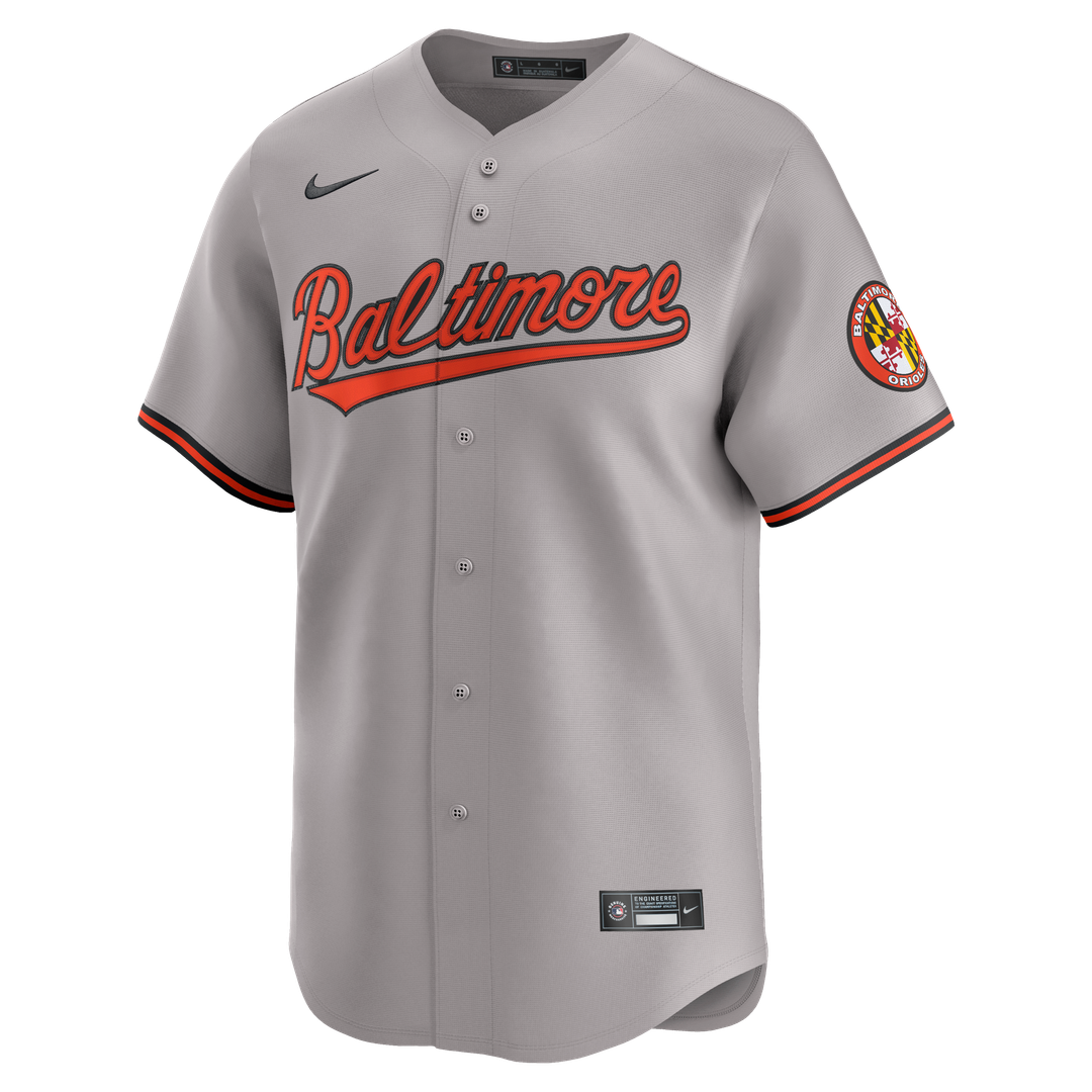 Baltimore Orioles Road Limited Jersey - Gray