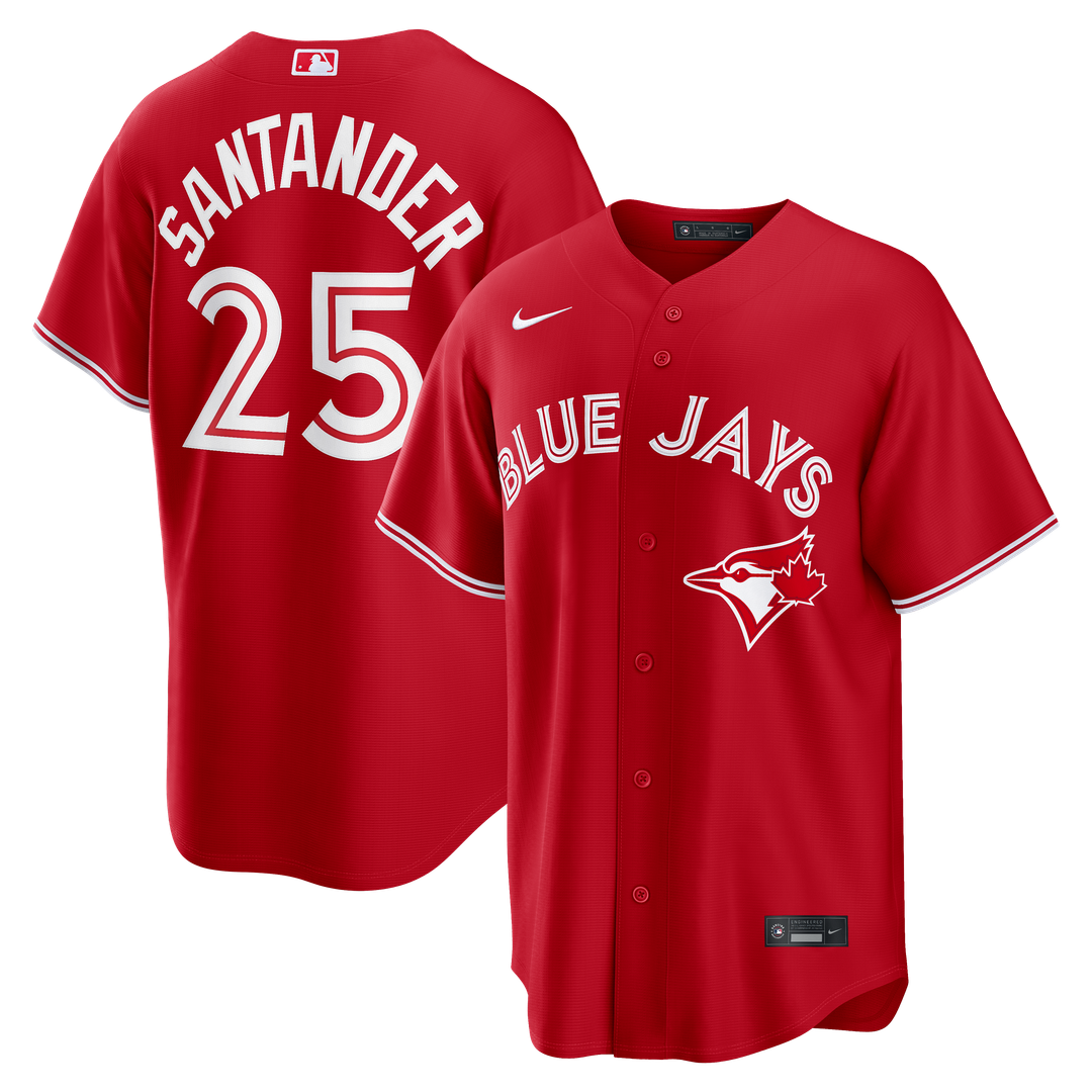 Toronto Blue Jays Anthony Santander Alternate Replica Jersey - Light Blue