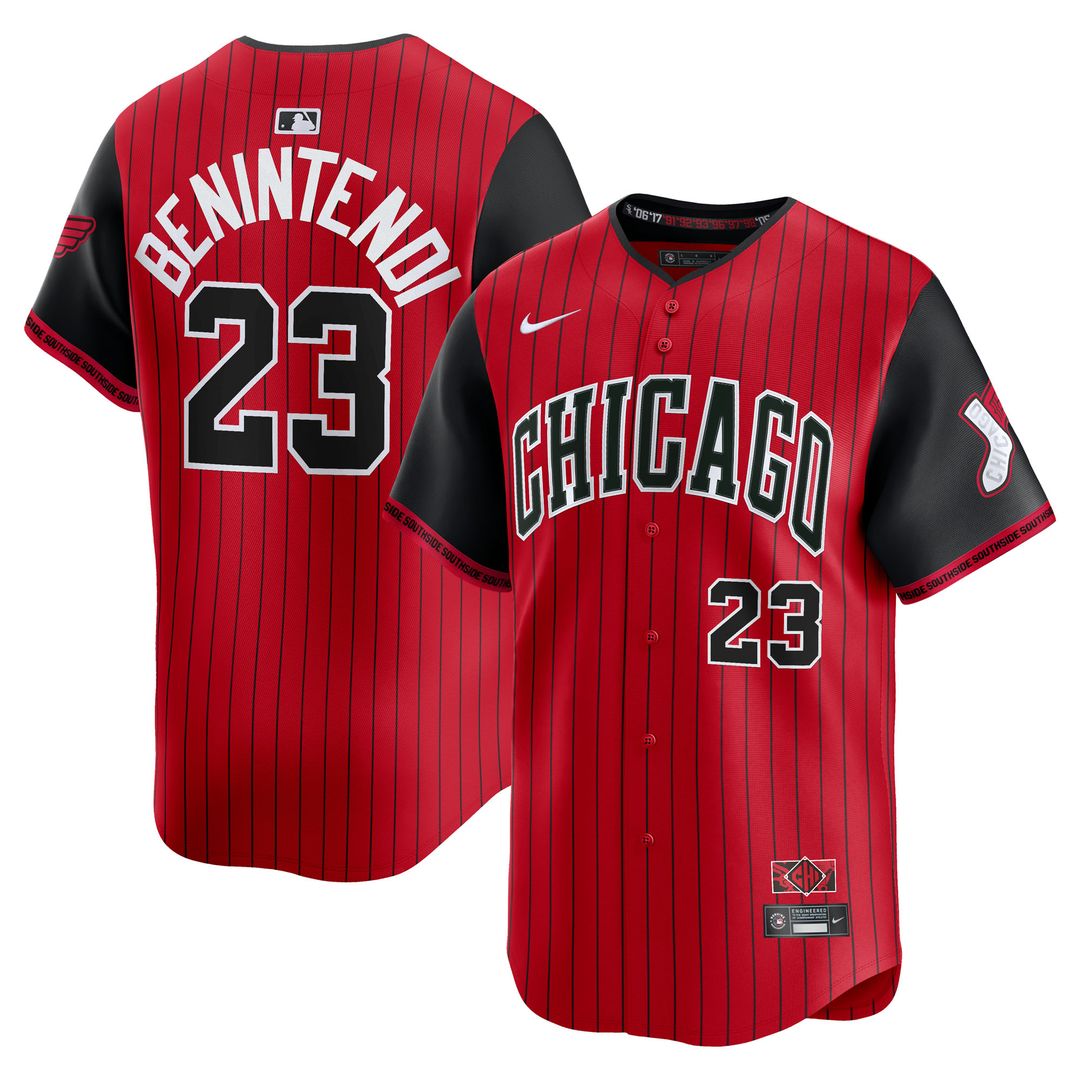 Chicago White Sox Andrew Benintendi 2025 City Connect Limited Jersey - Red/Black