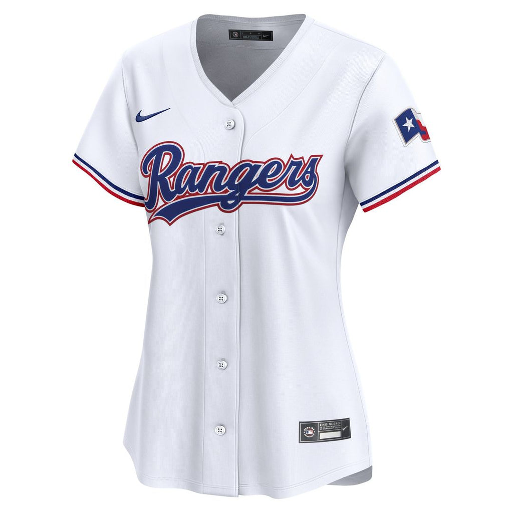 Texas Rangers Josh Jung Women's Home Limited Jersey - White