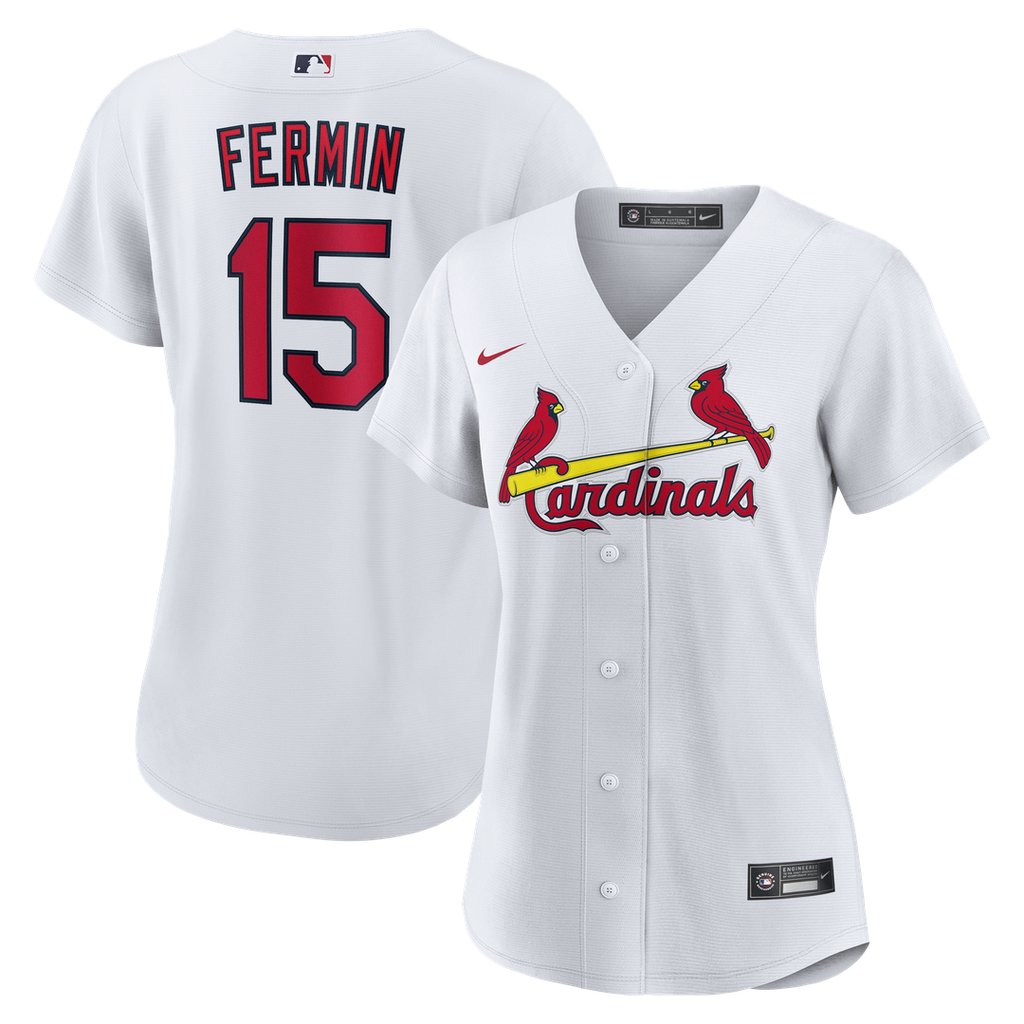 St. Louis Cardinals José Fermín Women's Home Replica Jersey - White