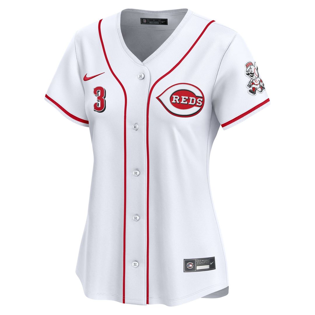 Cincinnati Reds Ke'Bryan Hayes Women's Home Limited Jersey - White
