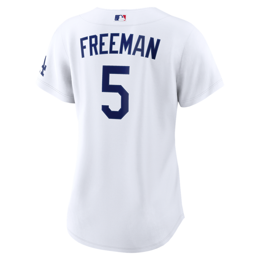 Los Angeles Dodgers Freddie Freeman Women's Home Stadium Jersey - White