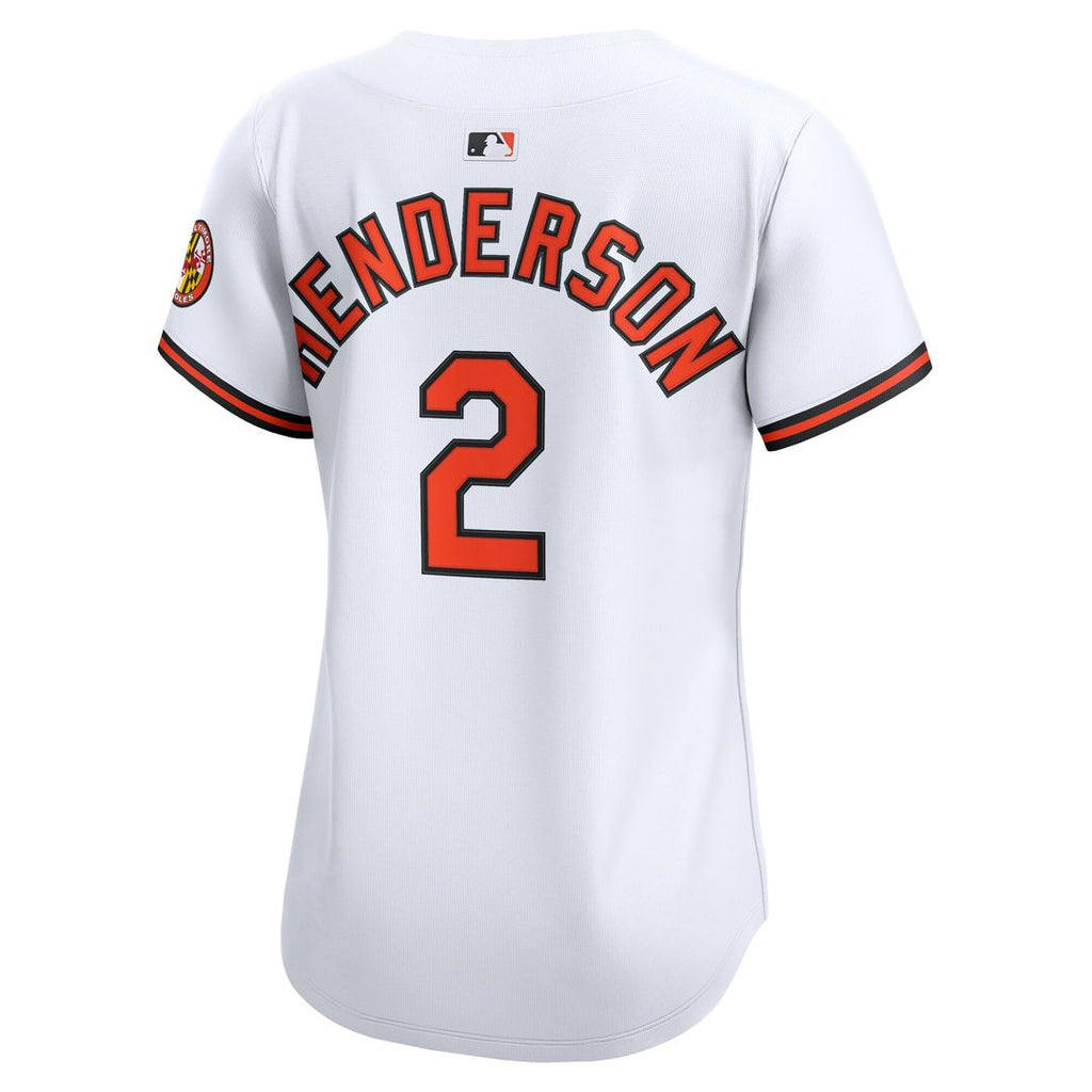 Baltimore Orioles Gunnar Henderson Women's Home Limited Jersey - White