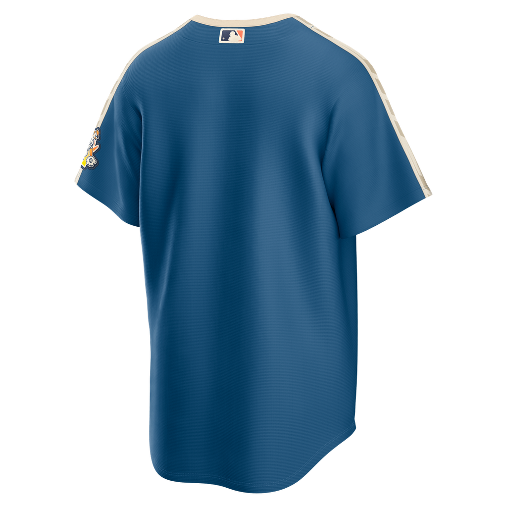 Milwaukee Brewers 2026 City Connect Stadium Jersey - Mineral Blue