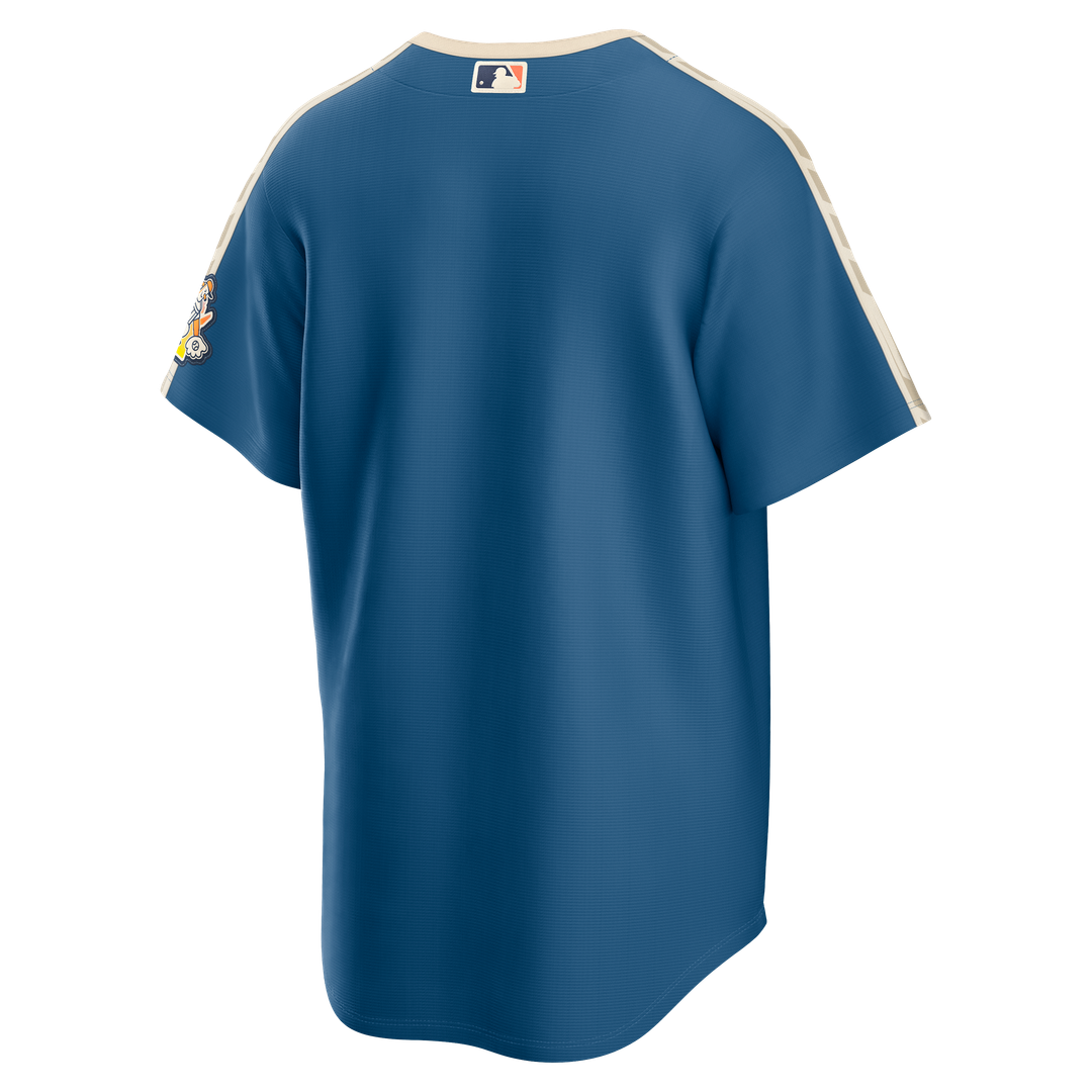 Milwaukee Brewers 2026 City Connect Stadium Jersey - Mineral Blue