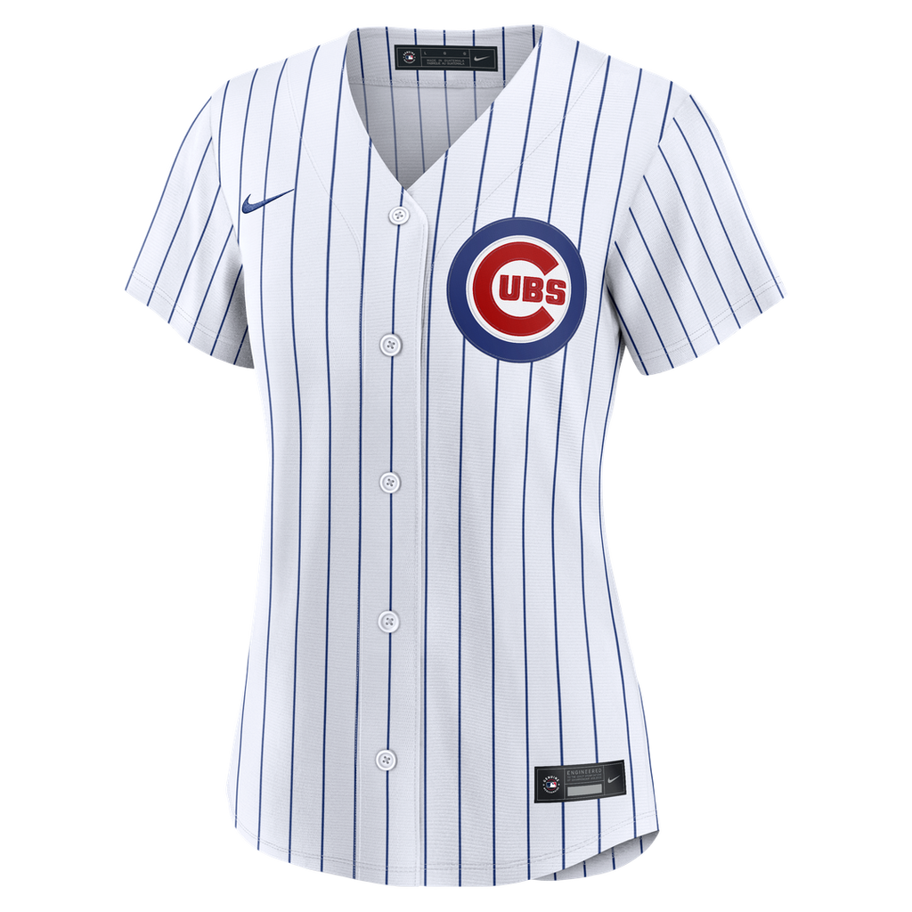 Chicago Cubs Women's Home Replica Jersey - White