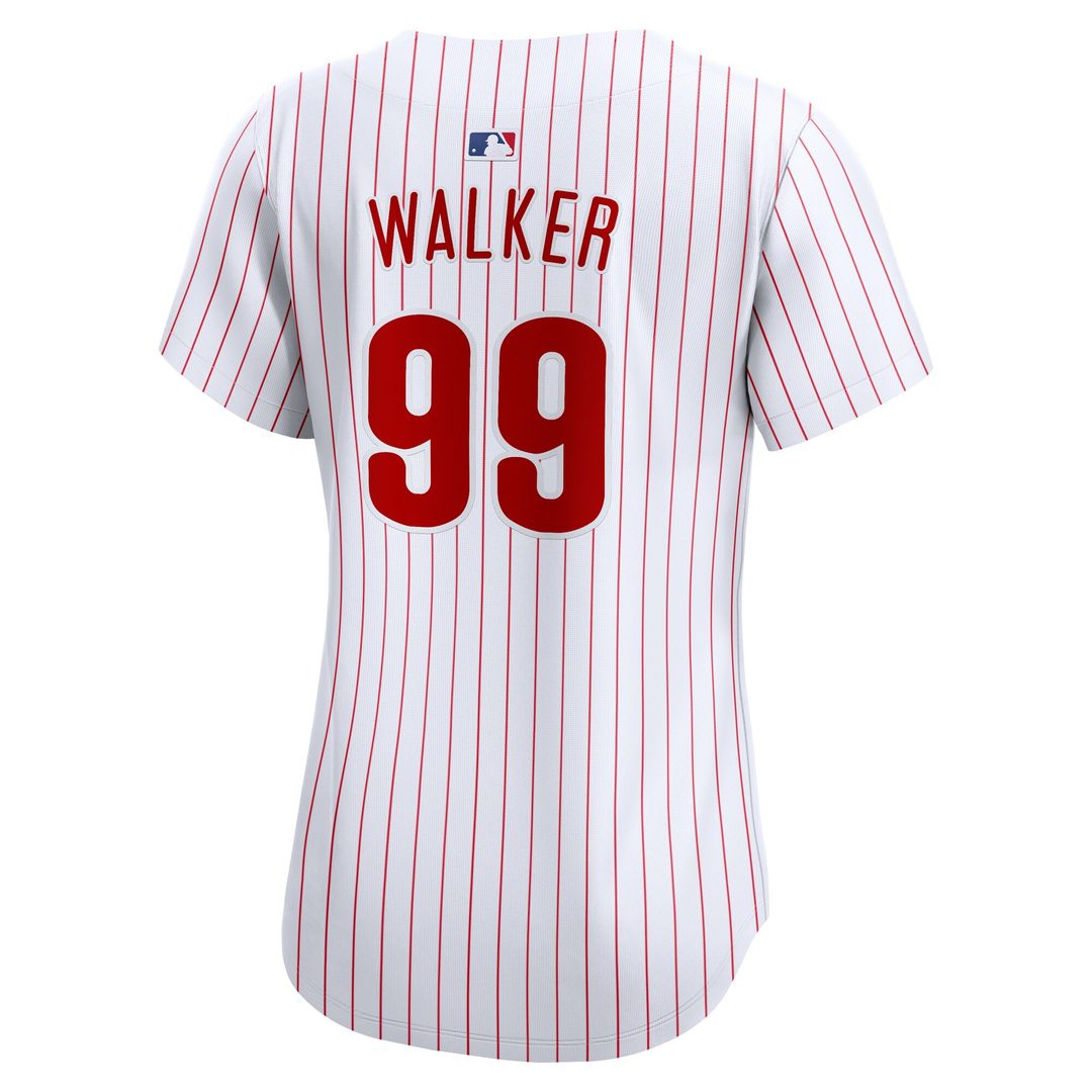 Philadelphia Phillies Taijuan Walker Women's Home Limited Jersey - White