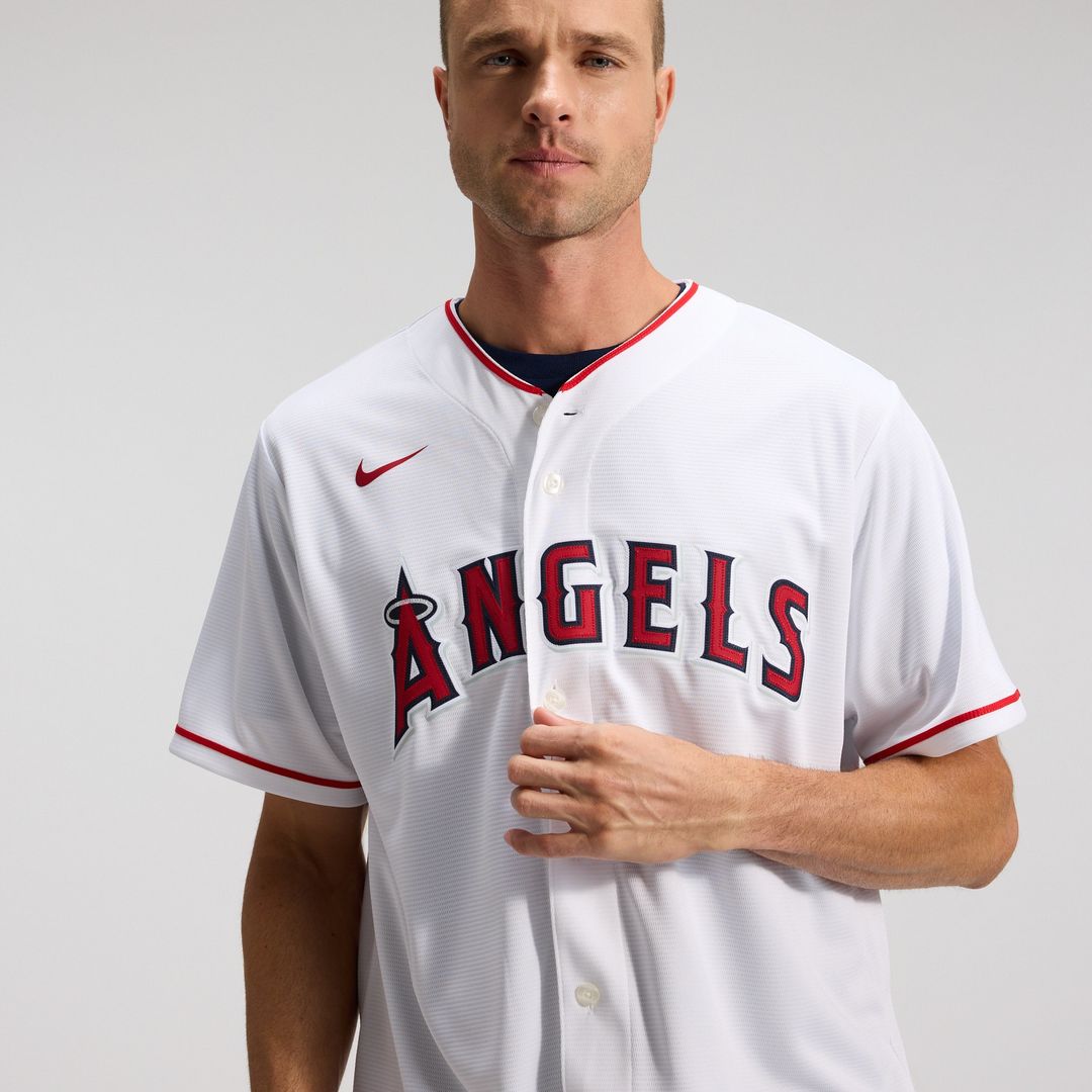 Los Angeles Angels Home Replica Team Jersey - White