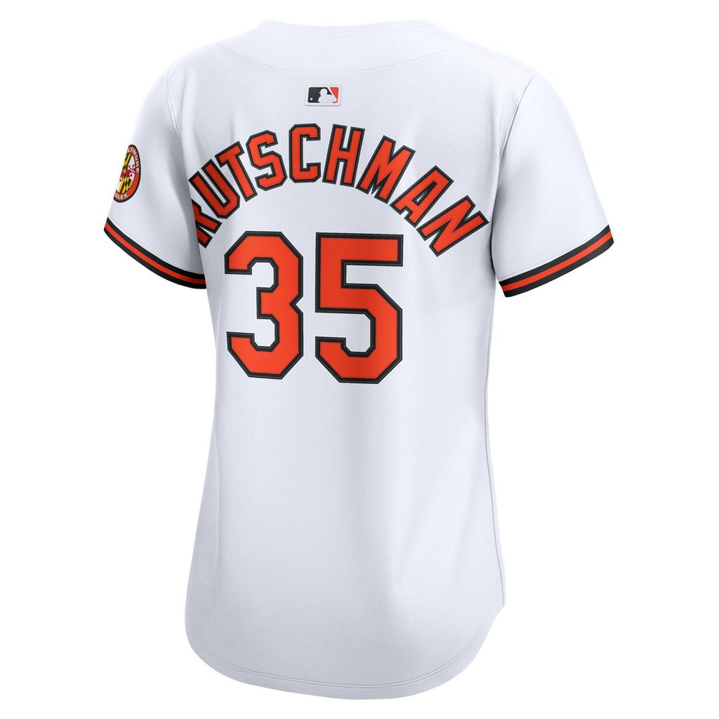 Baltimore Orioles Adley Rutschman Women's Home Limited Jersey - White