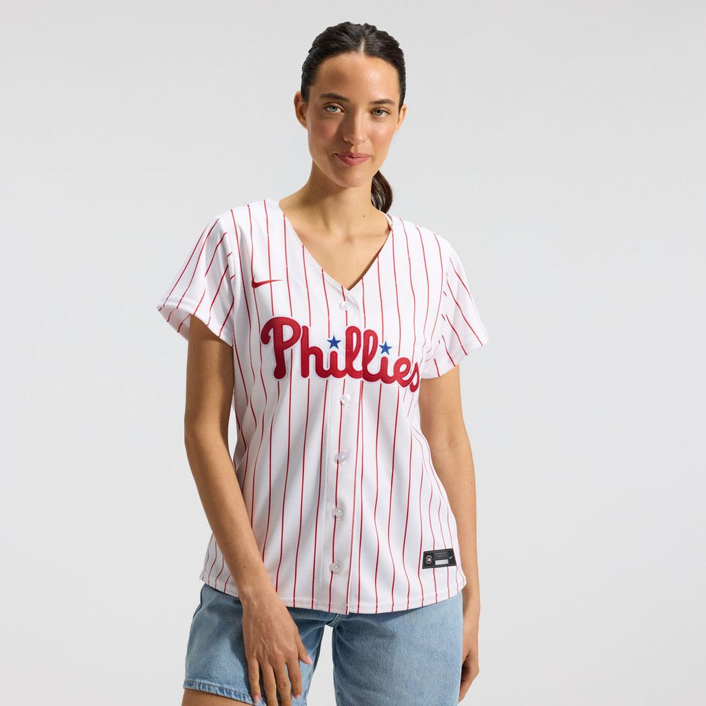 Philadelphia Phillies Women's Home Replica Team Jersey - White