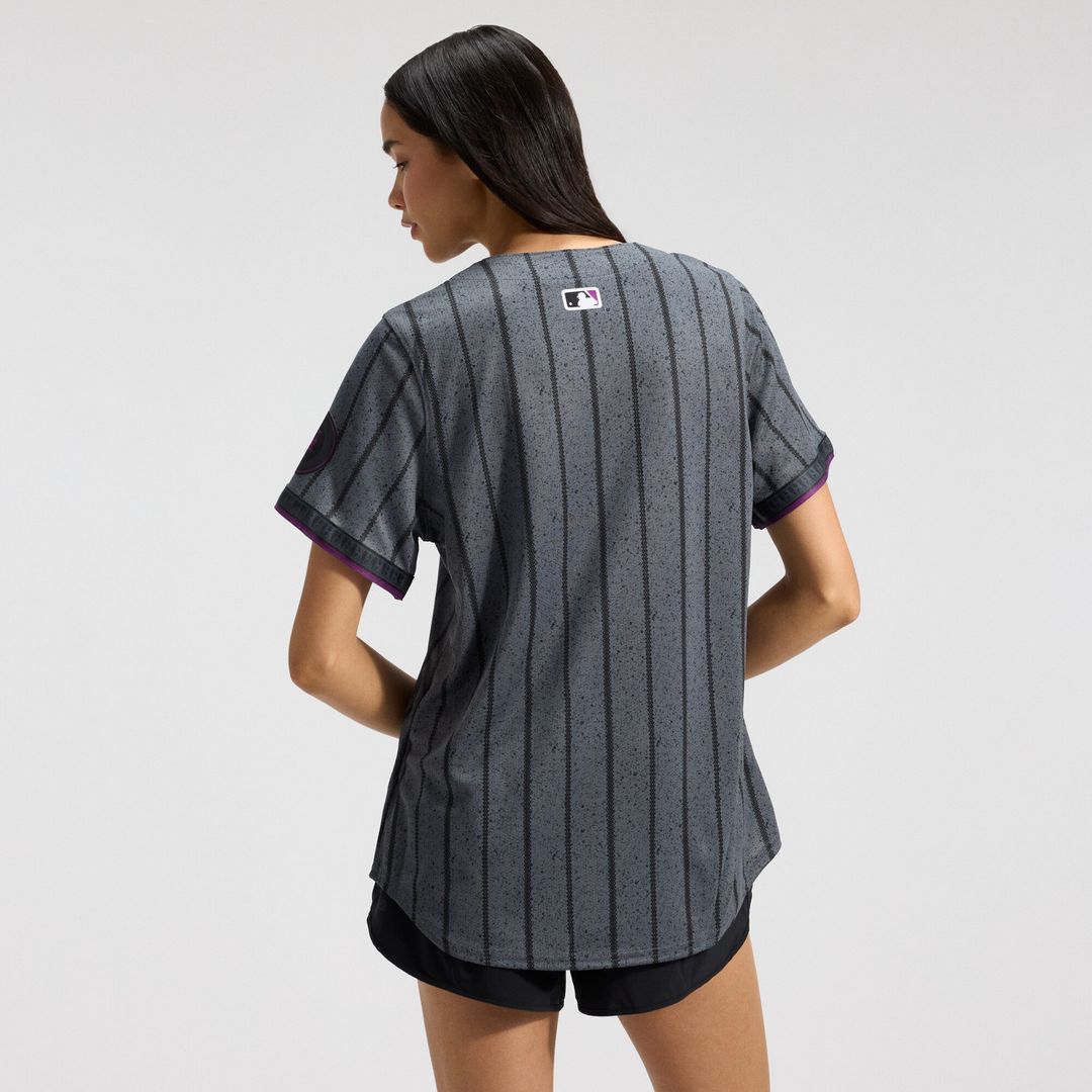 New York Mets Women's City Connect Limited Jersey - Gray