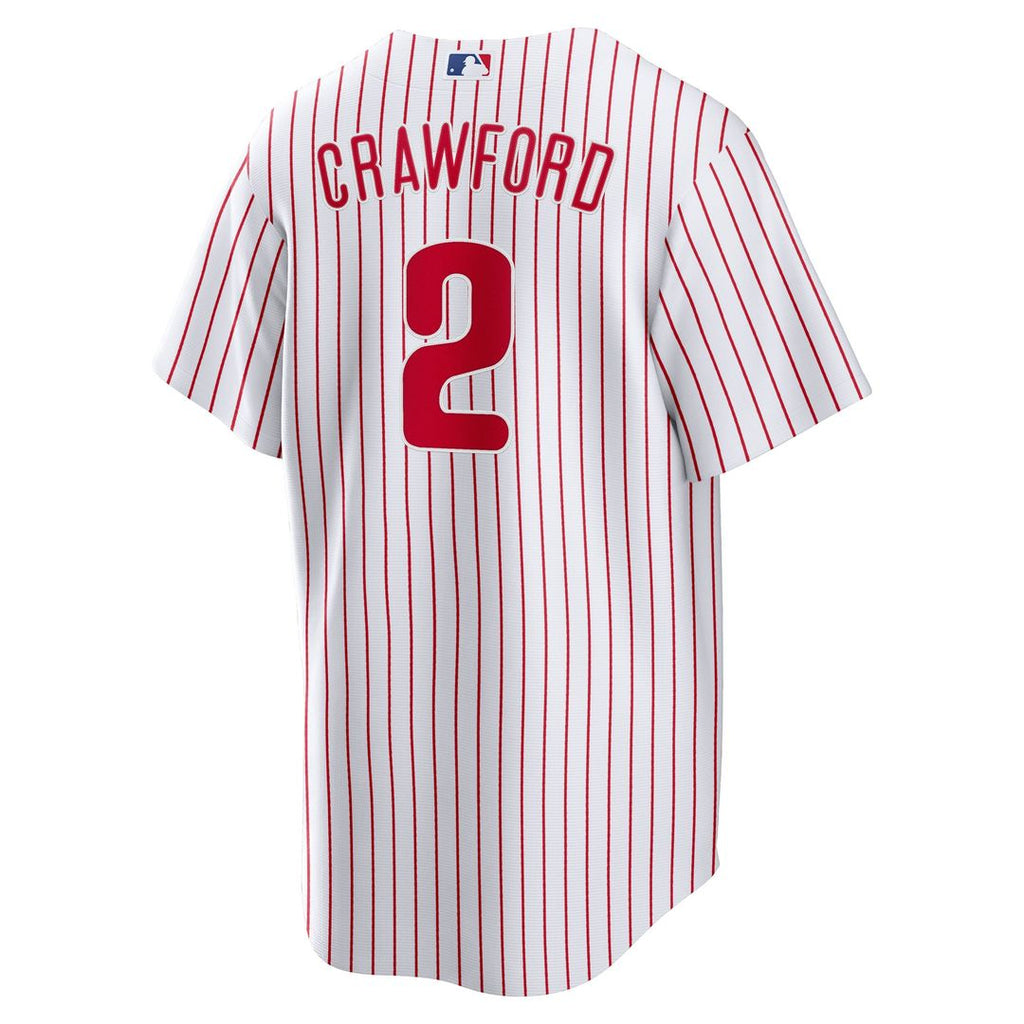 Philadelphia Phillies Justin Crawford Home Replica Jersey - White