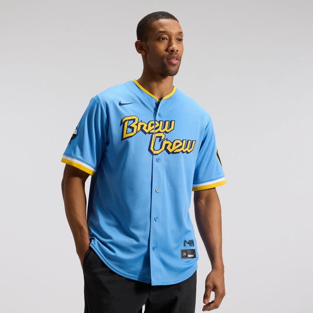 Milwaukee Brewers City Connect Replica Team Jersey - Powder Blue