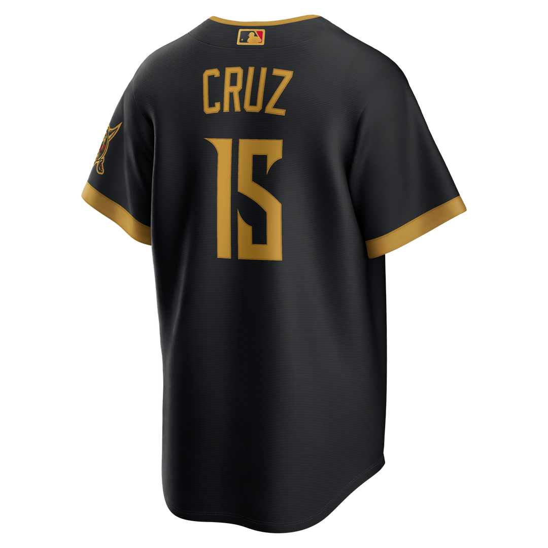 Pittsburgh Pirates Oneil Cruz 2026 City Connect Stadium Jersey - Black