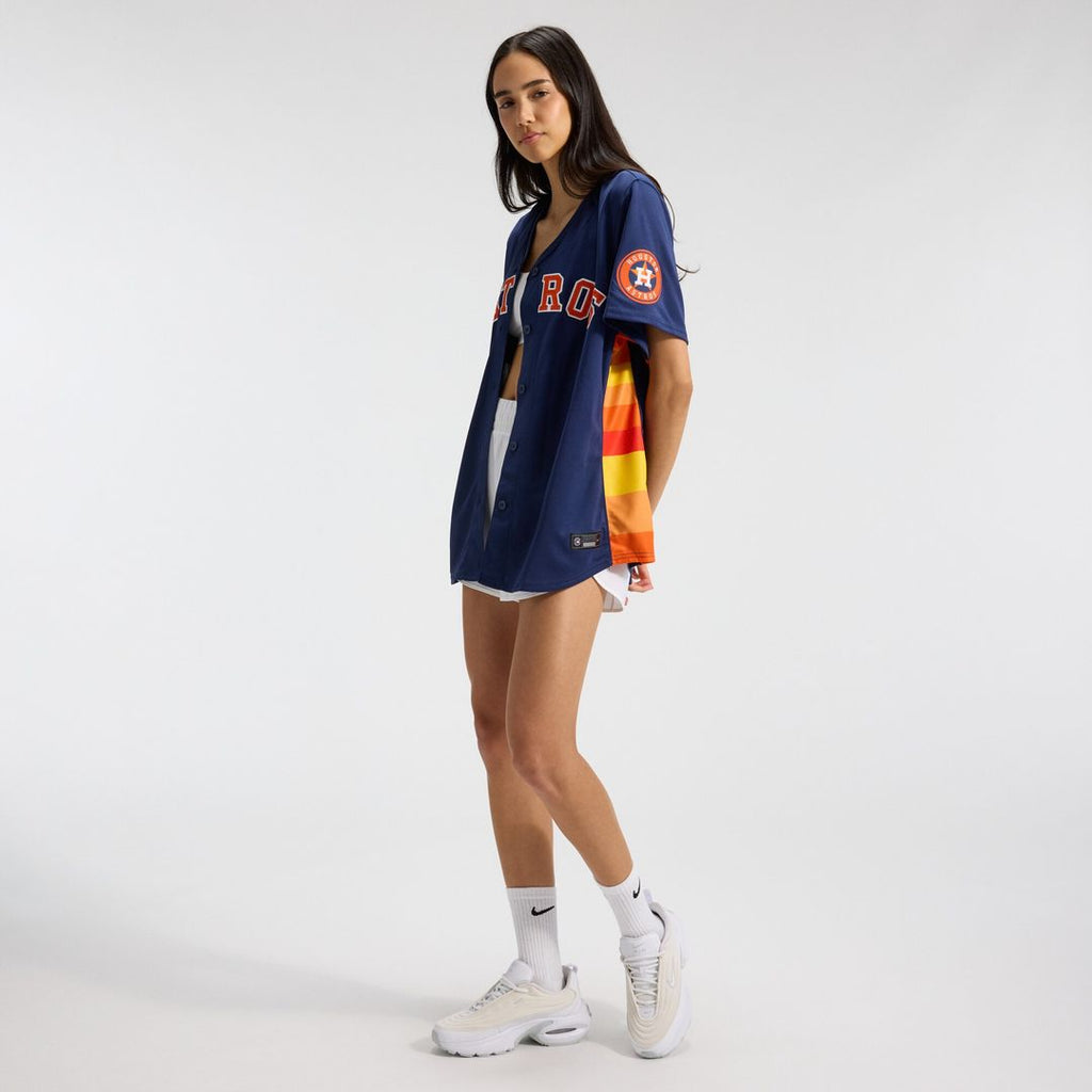 Houston Astros Jose Altuve Women's Alternate Limited Jersey - Navy