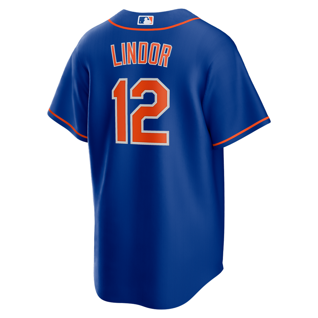 New York Mets Francisco Lindor Alternate Replica Jersey - Royal
