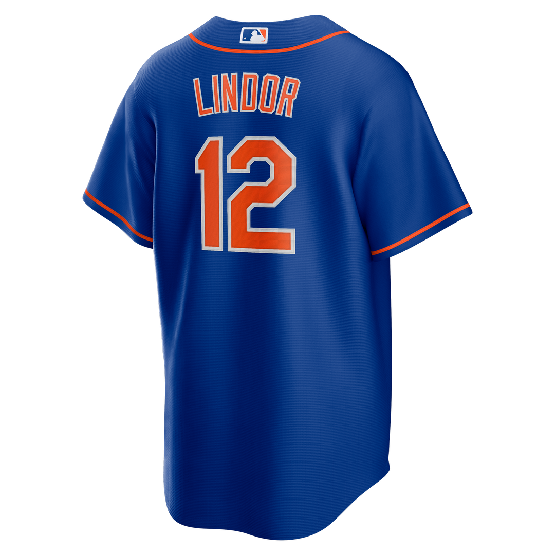 New York Mets Francisco Lindor Alternate Replica Jersey - Royal