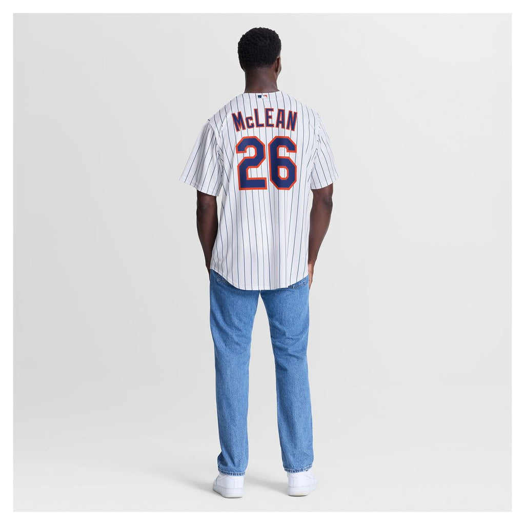 New York Mets Nolan McLean Home Replica Jersey - White