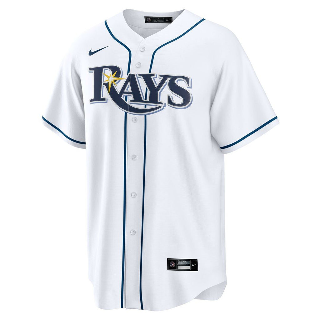 Tampa Bay Rays Junior Caminero Home Replica Jersey - White