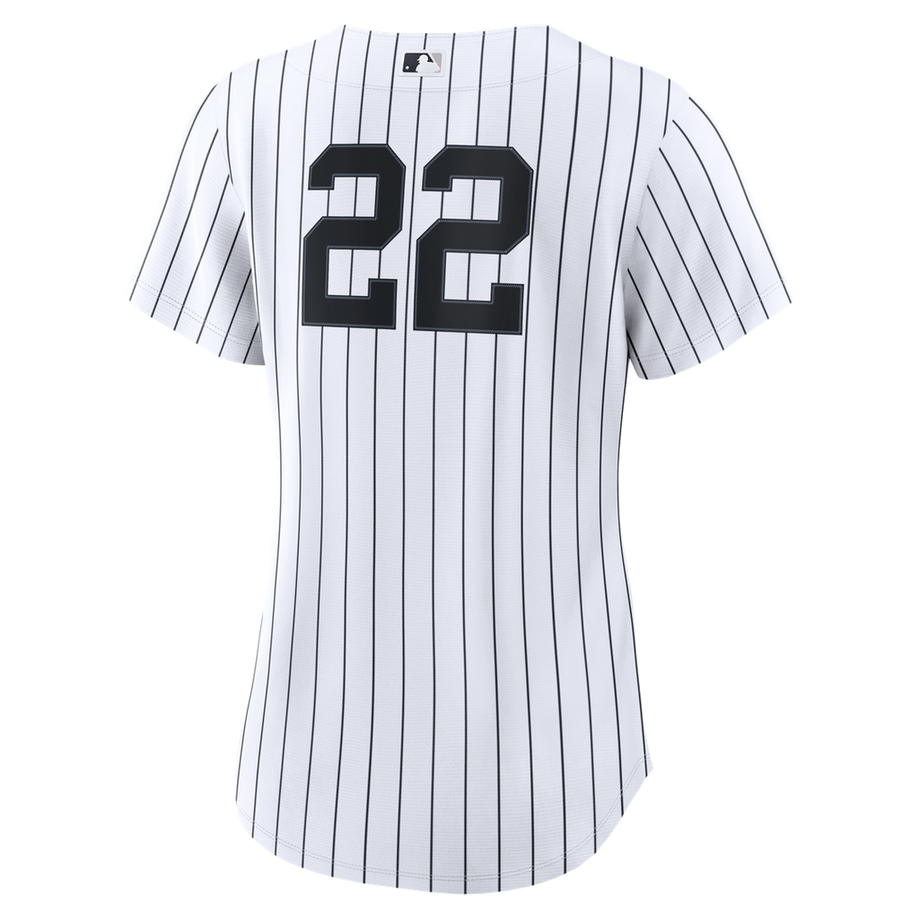 New York Yankees Ben Rice Women's Home Replica Jersey - White