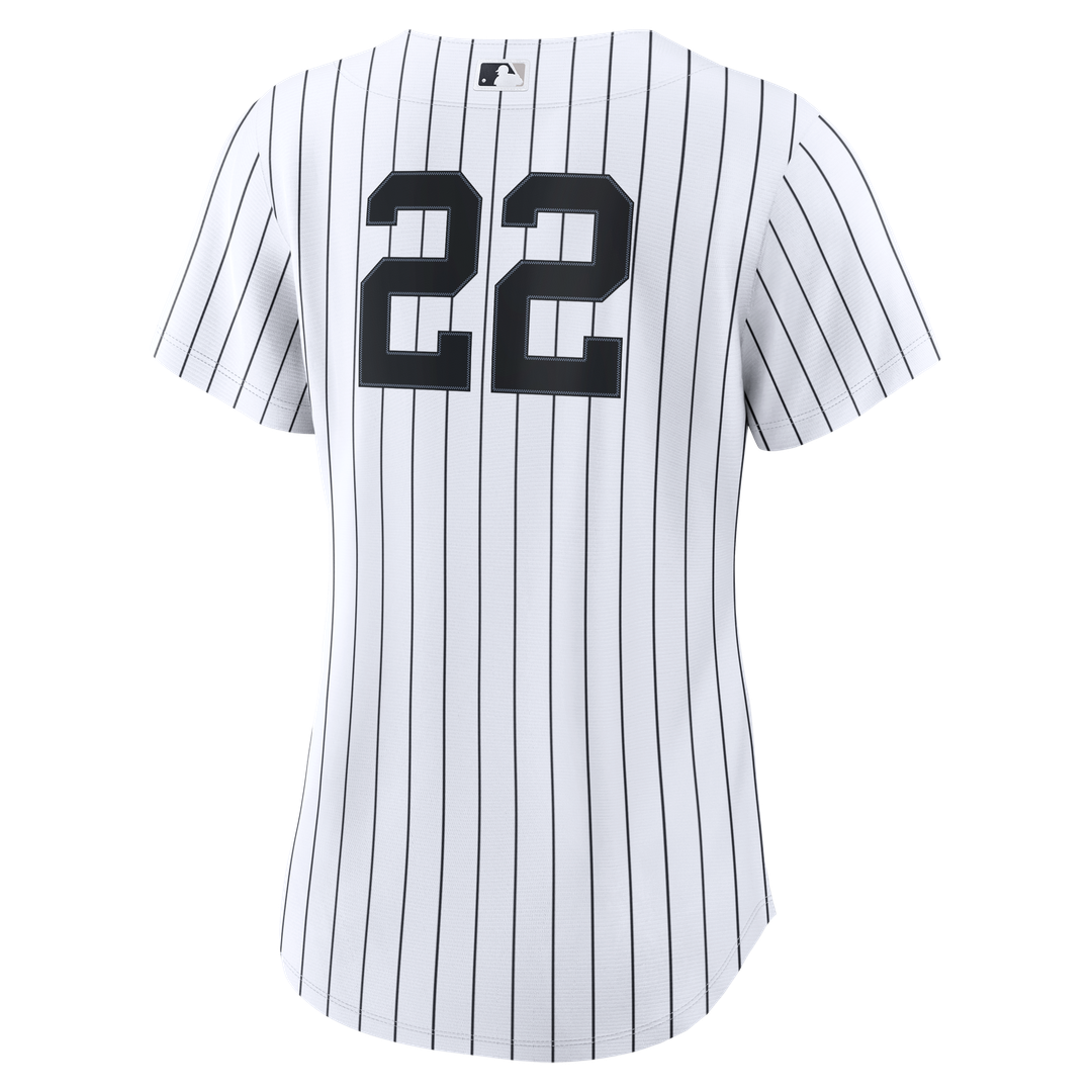 New York Yankees Ben Rice Women's Home Replica Jersey - White