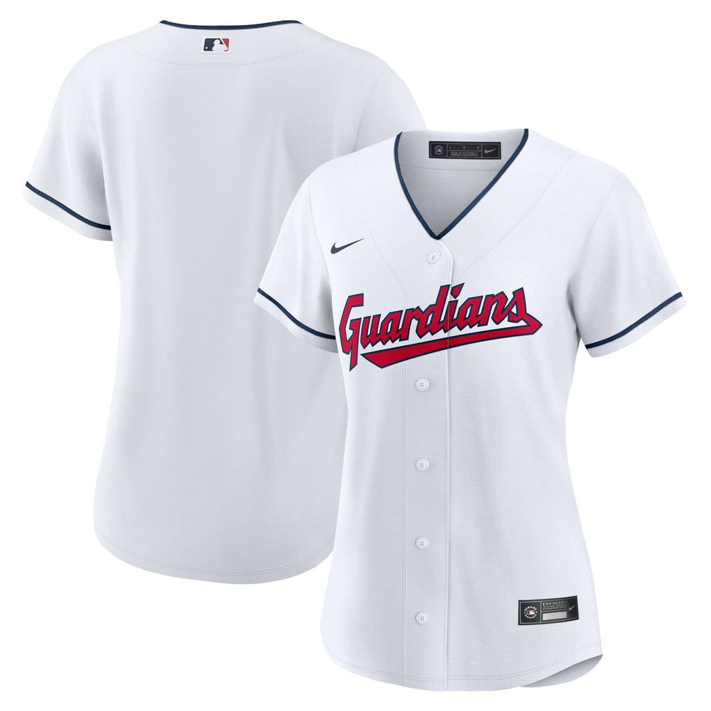 Cleveland Guardians Women's Home Replica Team Jersey - White
