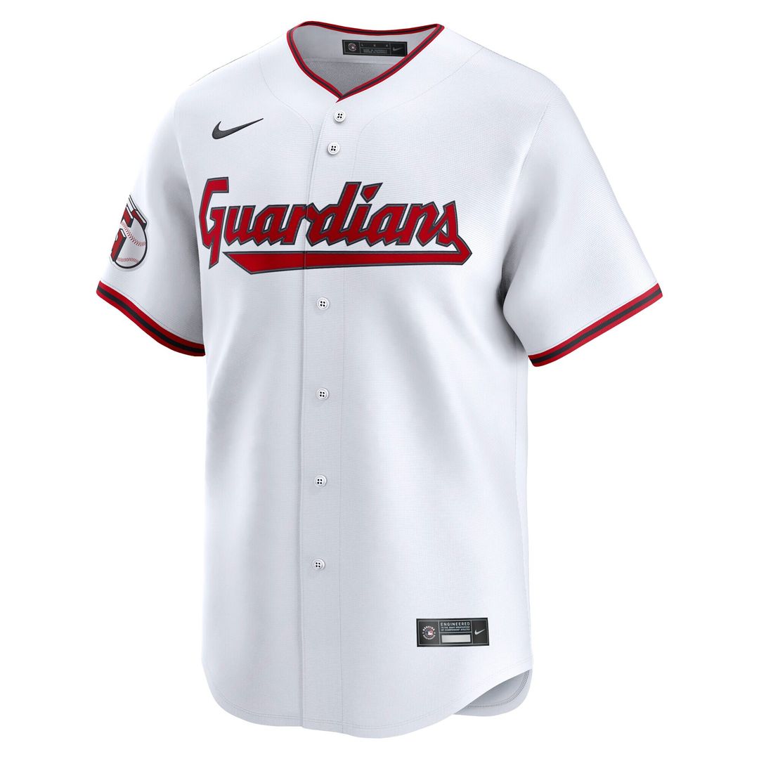 Cleveland Guardians Bo Naylor Home Limited Jersey - White