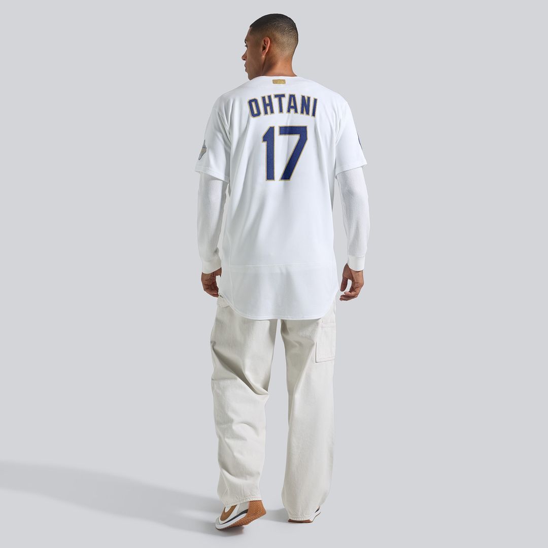 Los Angeles Dodgers Shohei Ohtani 2026 Gold Collection Authentic Jersey - White