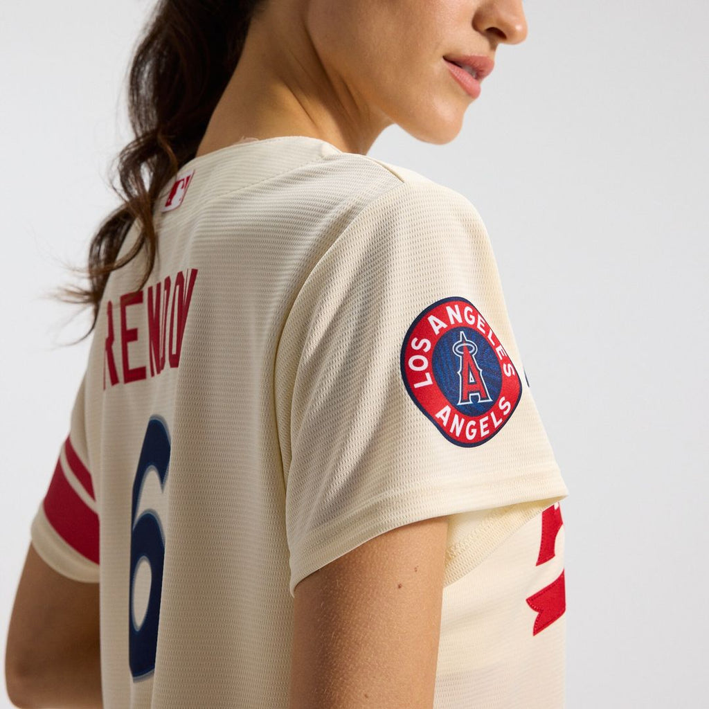 Los Angeles Angels Anthony Rendon Women's City Connect Replica Jersey - Cream