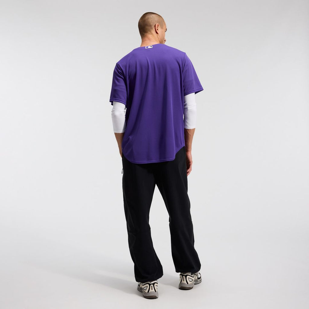 Colorado Rockies Alternate Replica Team Jersey - Purple