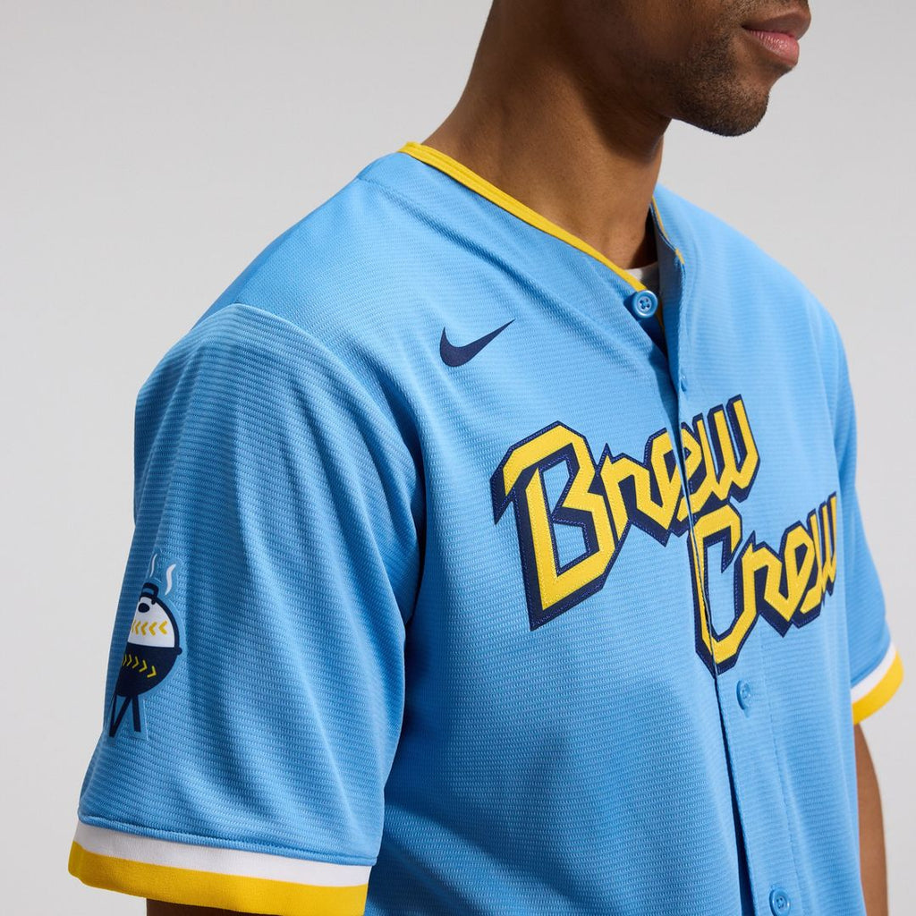 Milwaukee Brewers City Connect Replica Team Jersey - Powder Blue