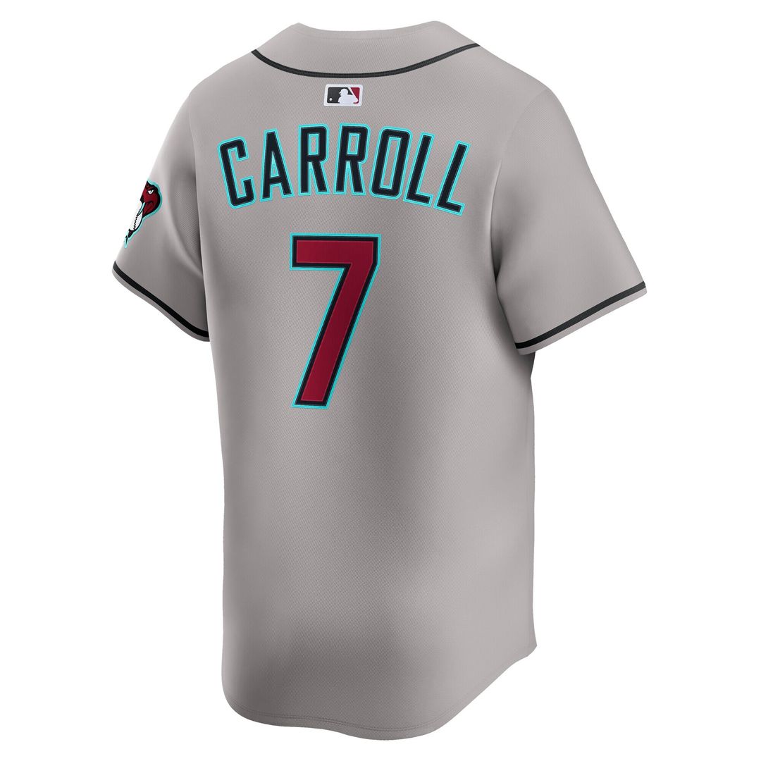 Arizona Diamondbacks Corbin Carroll Road Limited Jersey - Gray