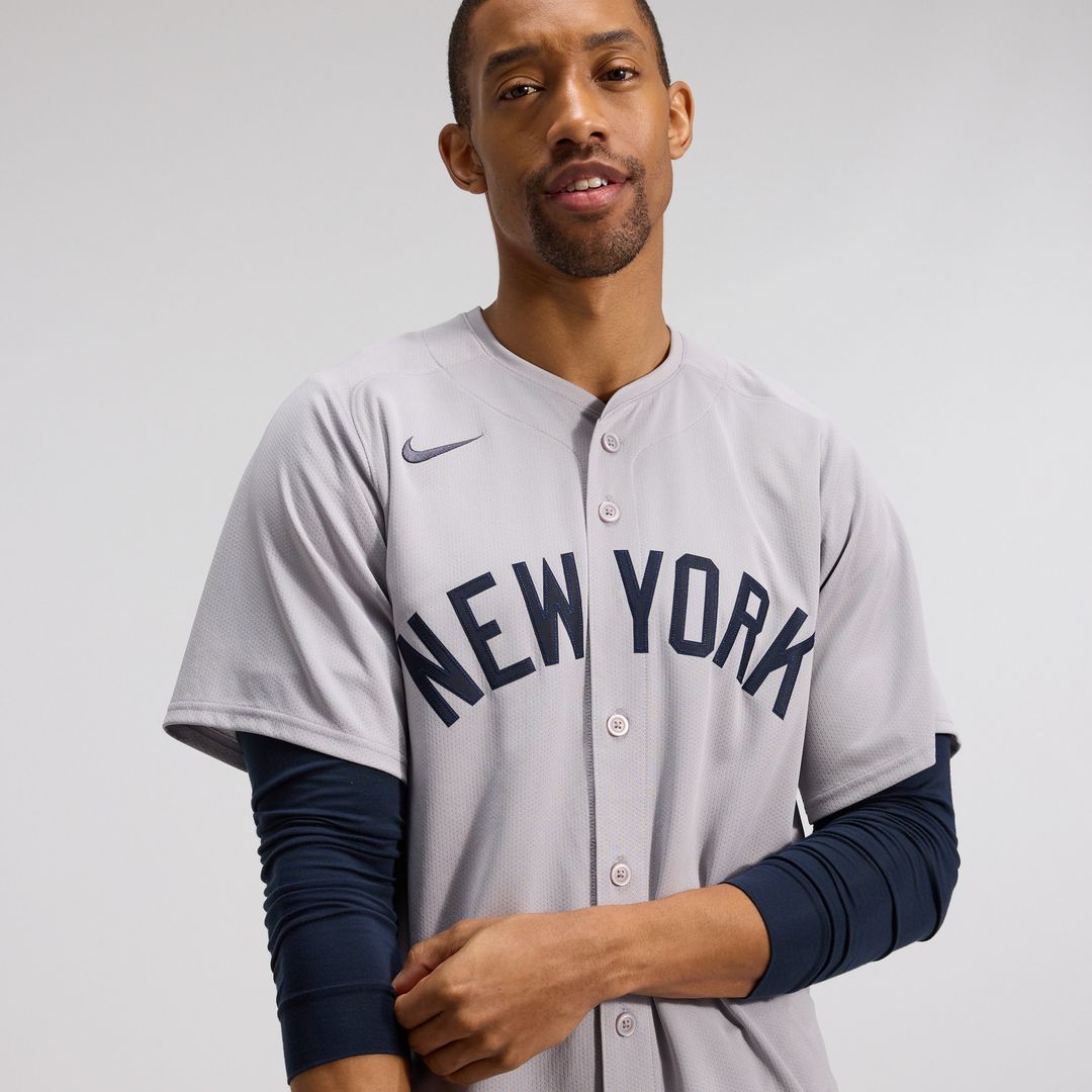 New York Yankees Aaron Judge Road Limited Jersey - Gray