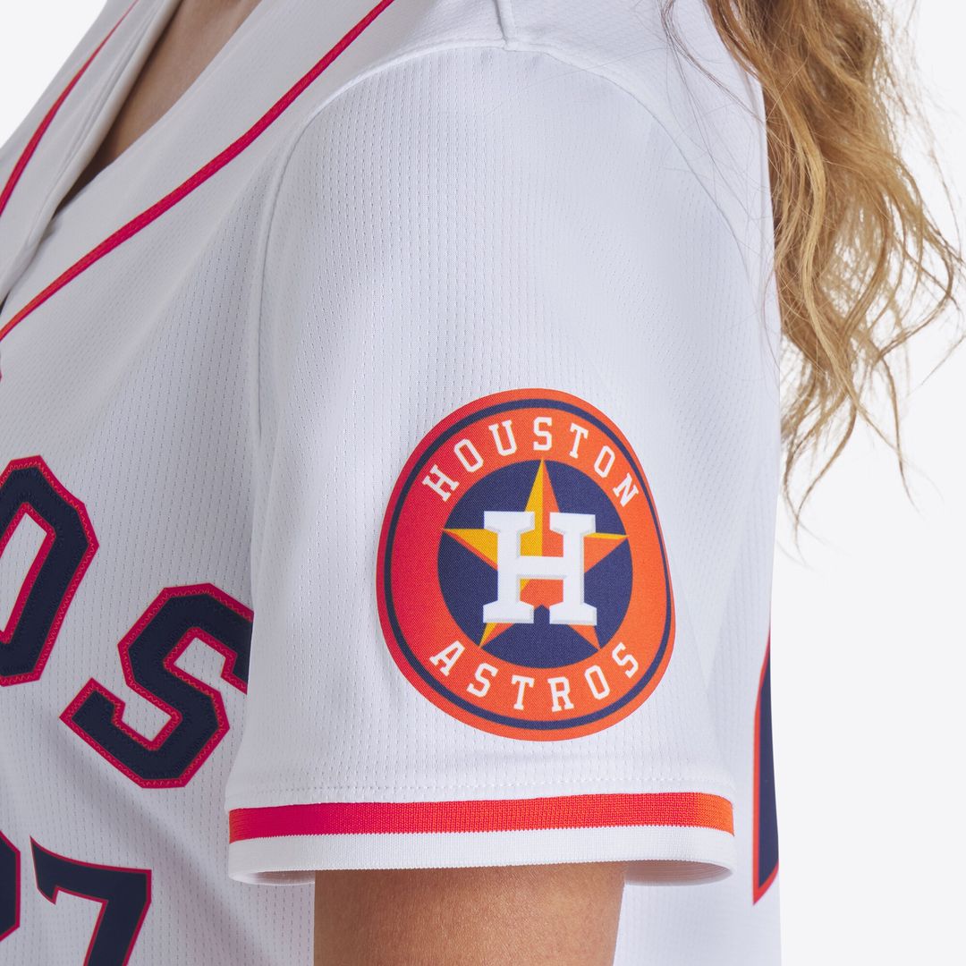 Houston Astros Jose Altuve Women's Home Limited Jersey - White