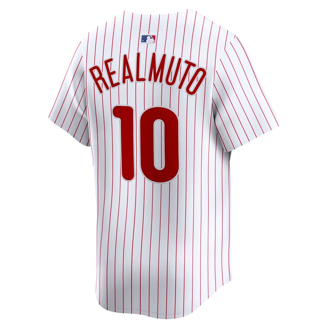 Philadelphia Phillies J.T. Realmuto Home Limited Jersey - White