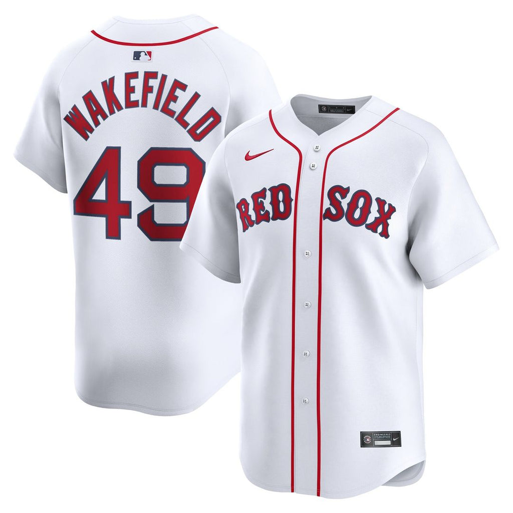 Boston Red Sox Tim Wakefield Home Limited Jersey - White