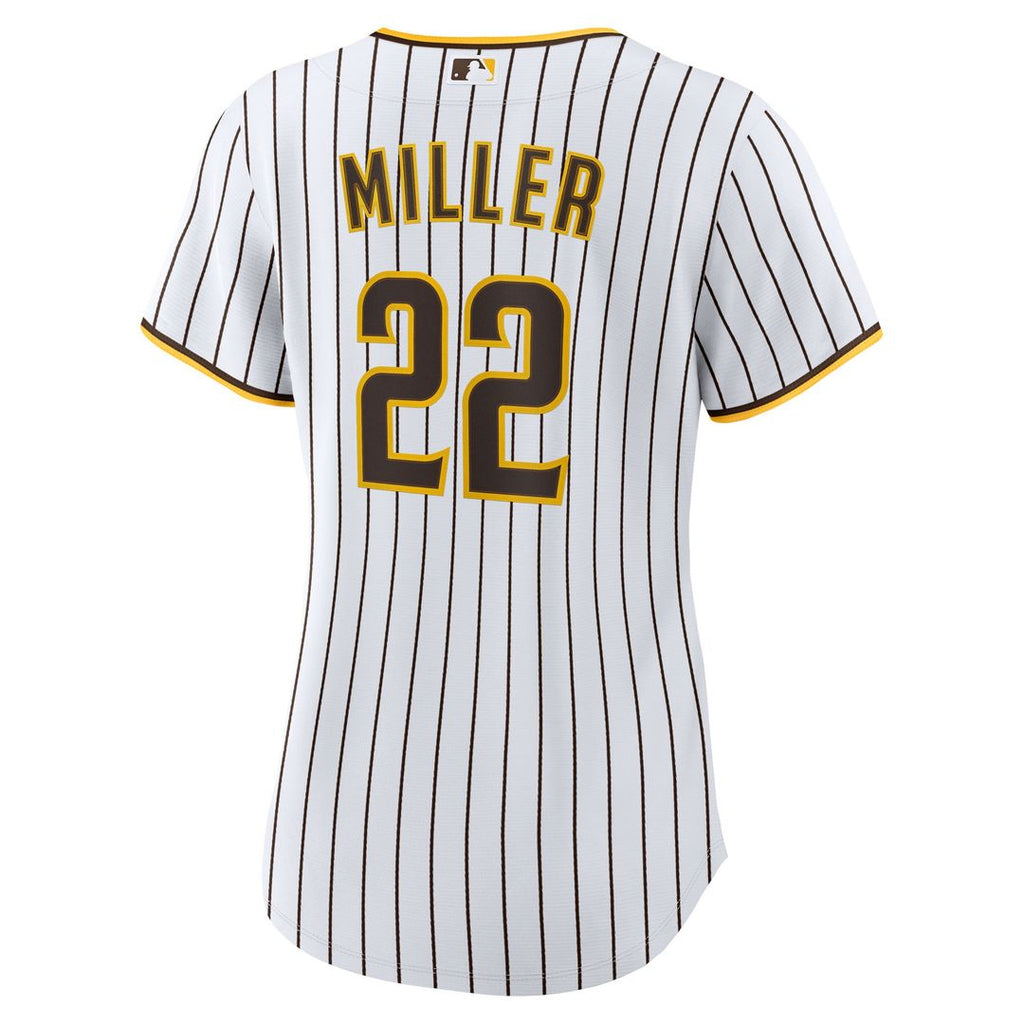 San Diego Padres Mason Miller Women's Home Replica Jersey - White