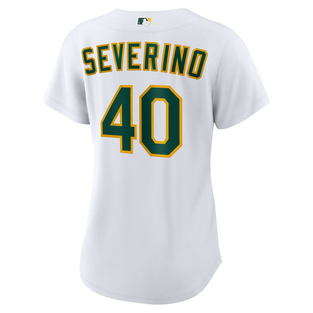 Athletics Luis Severino Women's Home Replica Jersey - White