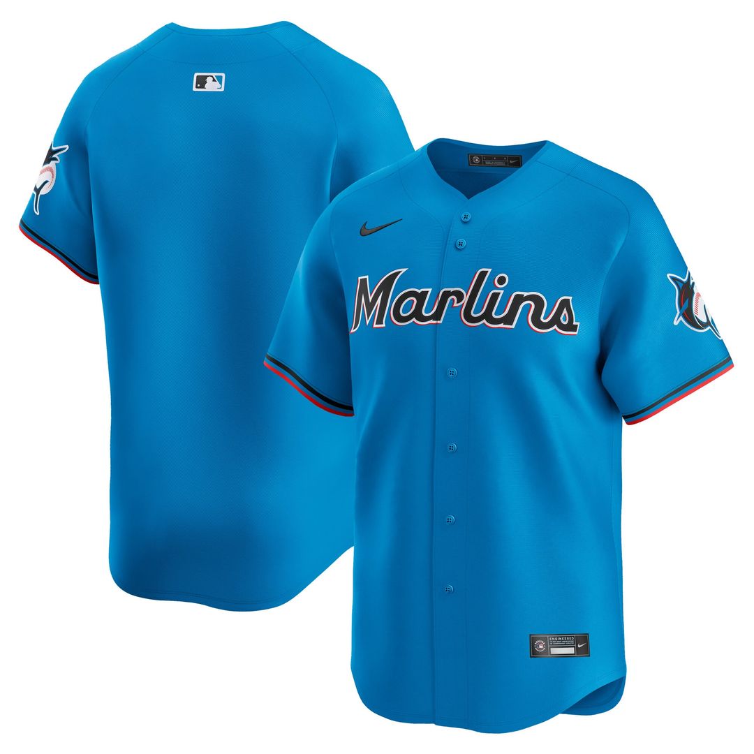 Miami Marlins Limited Jersey - Blue