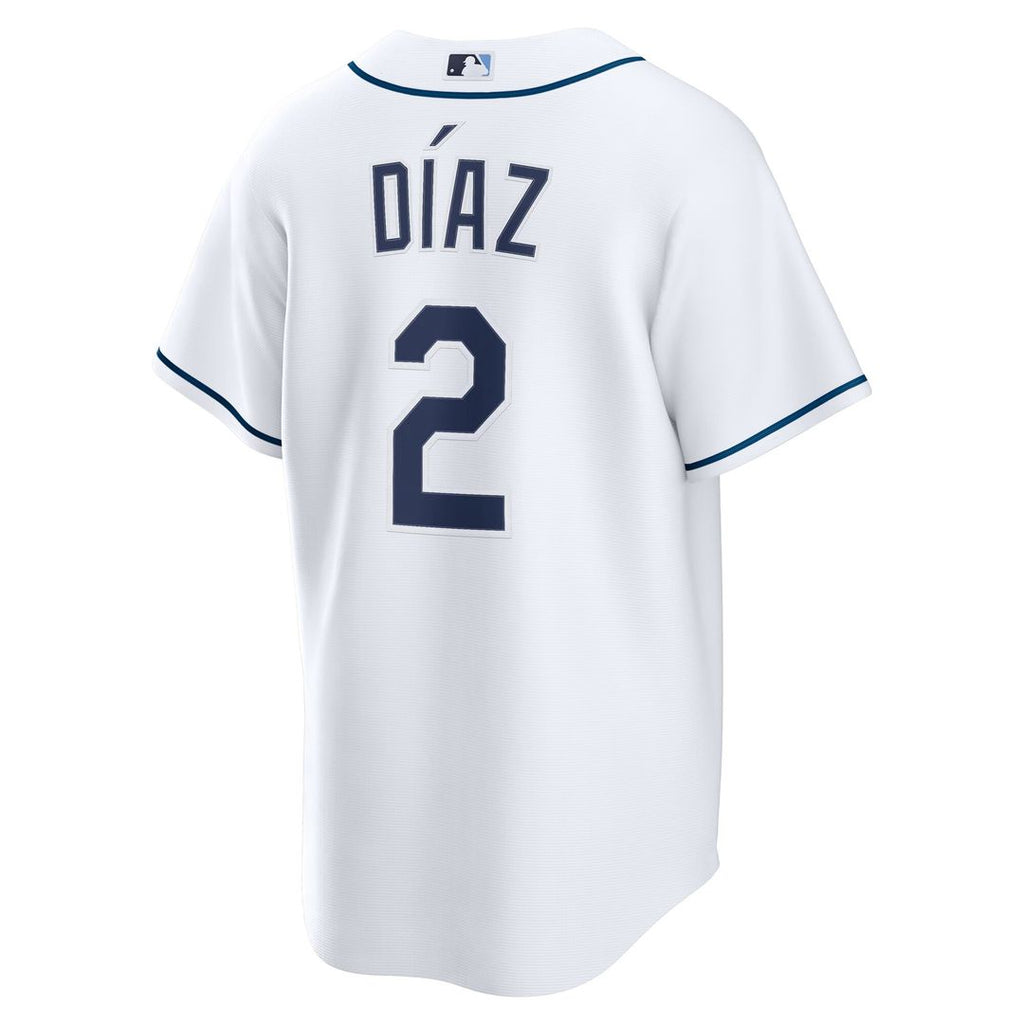 Tampa Bay Rays Yandy Díaz Home Replica Jersey - White