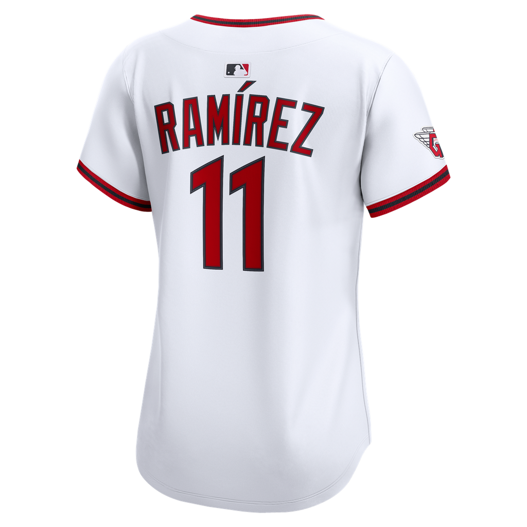 Cleveland Guardians José Ramírez Women's Home Limited Jersey - White